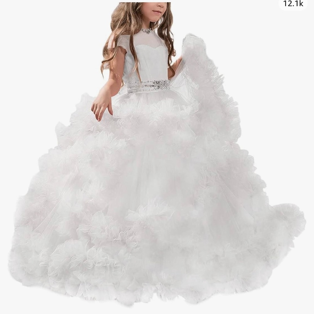 Girls Flower Girl Dress